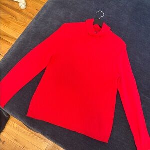Morgan Taylor Bold Red Cashmere Sweater